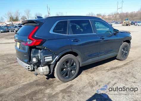 2024 Honda Cr-V Hybrid Sport Touring z USA, uszkodzony, nr VIN 5J6RS6H99RL036136